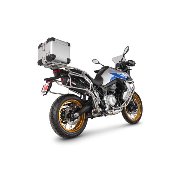 Scorpion Exhaust Voge DS900X 2024-2026 E5 & E5+ Carbon Fibre Serket Parallel Slip-On